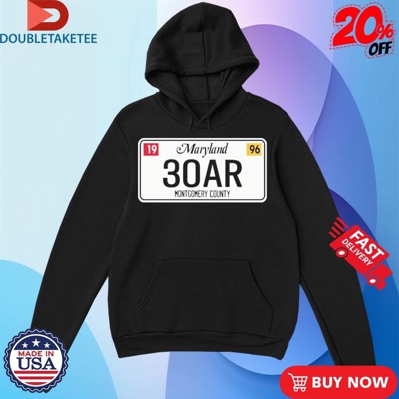 Oar Maryland Montgomery County 3OAR 1996 Shirts