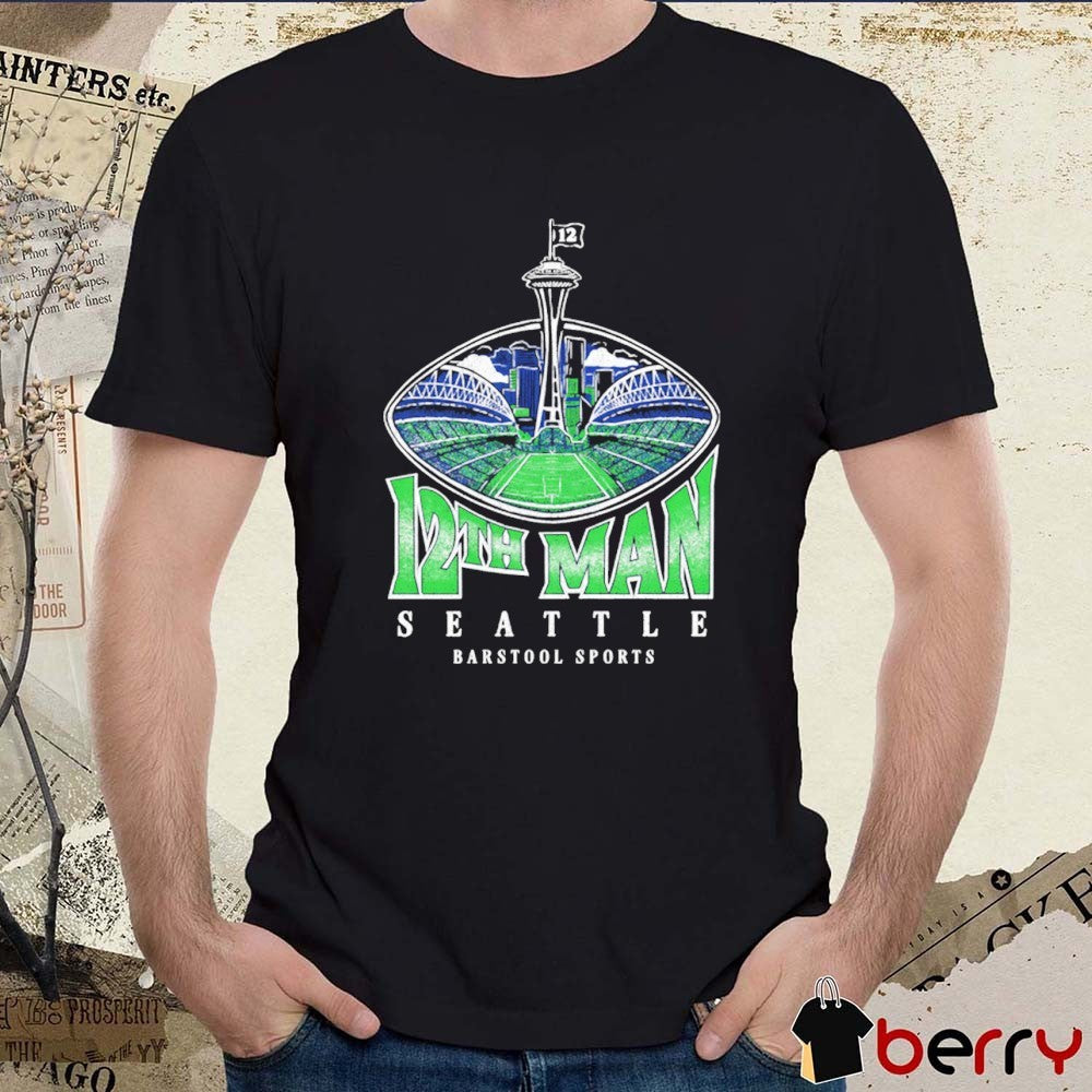 12th Man Seattle Seahawks Seattle Stadium t-shirt