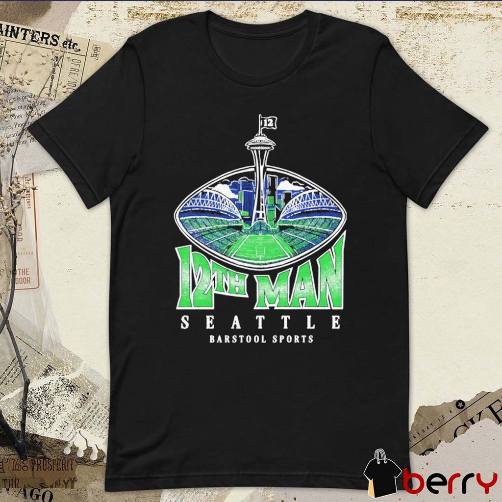 12th Man Seattle Seahawks Seattle Stadium t-shirt