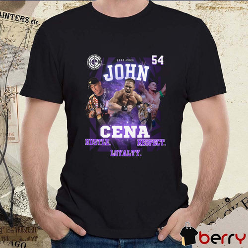 2002-2025 John Cena Legacy Hustle Respect Loyalty Chain-Gang Soldier You Want Some Come Get Some t-shirt