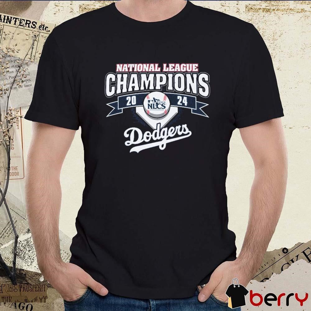2024 Los Angeles Dodgers MLB NLCS National League Champions Franklin Vintage t-shirt