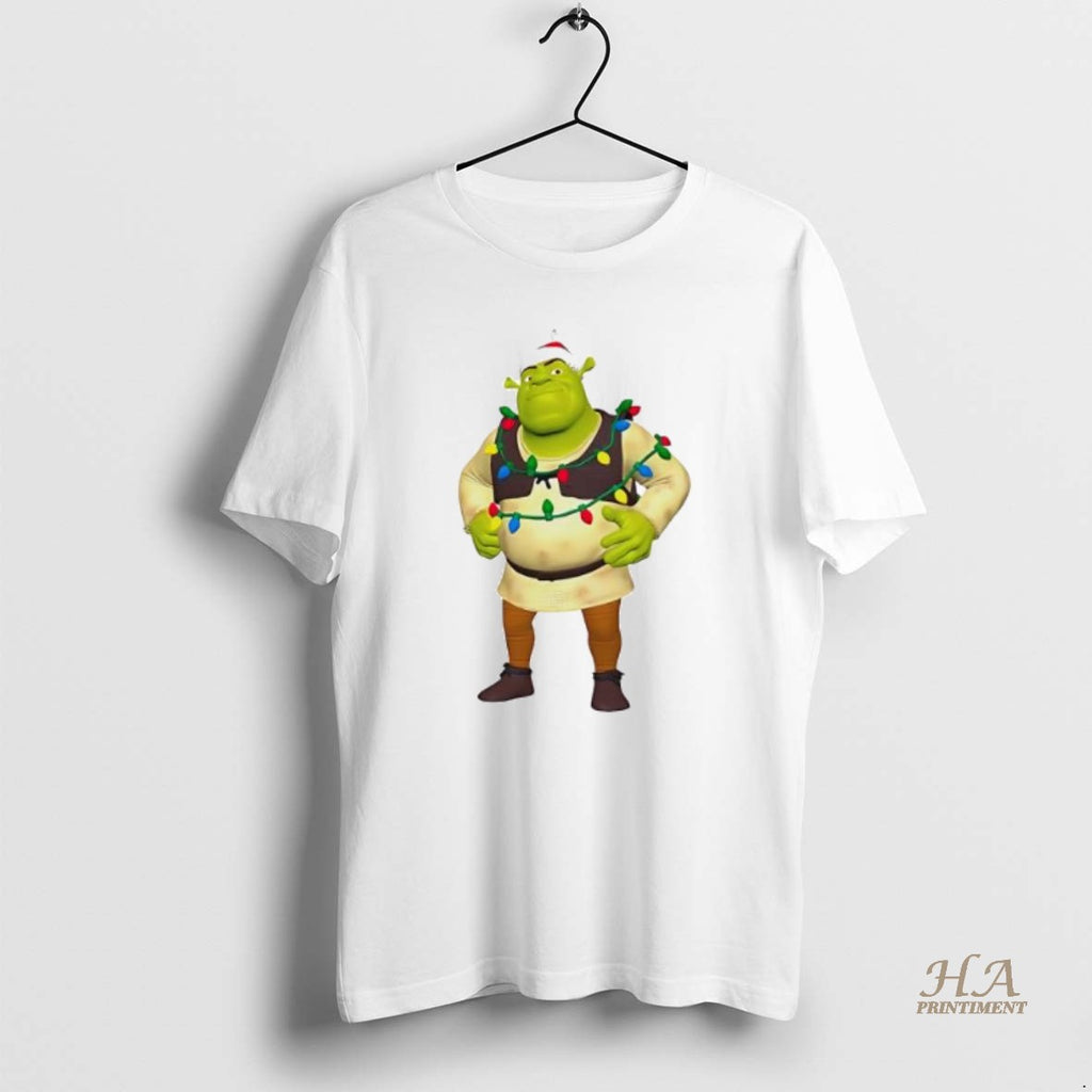 Official 2025 And To All A Gross Night Shrek Hallmark Ornaments White T-Shirts, Hoodie, Sweatshirt | InkNestWear.com