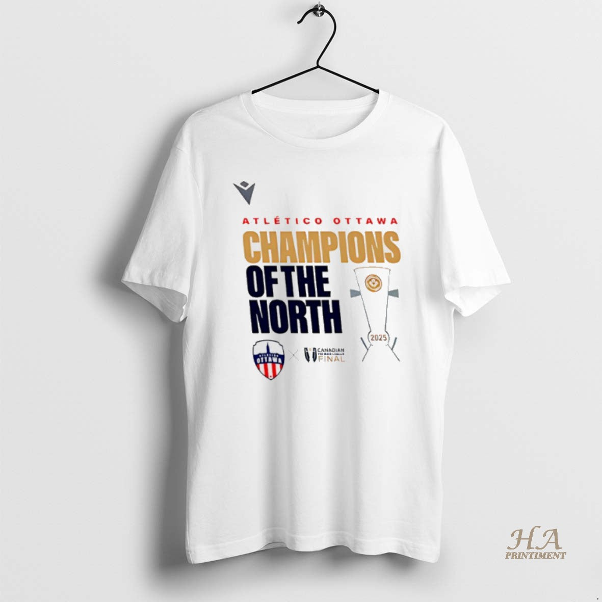 Official 2025 Atletico Ottawa Champions Of The North T-Shirts, Hoodie, Sweatshirt | InkNestWear.com