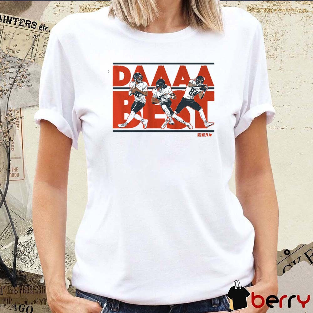 2025 Caleb Williams, Rome Odunze, and Colston Loveland Daaaaaaaaa Best Chicago Bears NFL t-shirt