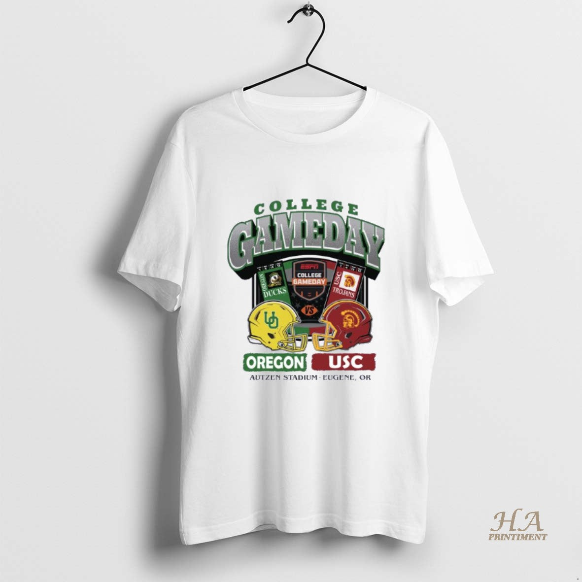 Official 2025 College Gameday Oregon Vs Usc Football Ticket T-Shirts, Hoodie, Sweatshirt | InkNestWear.com