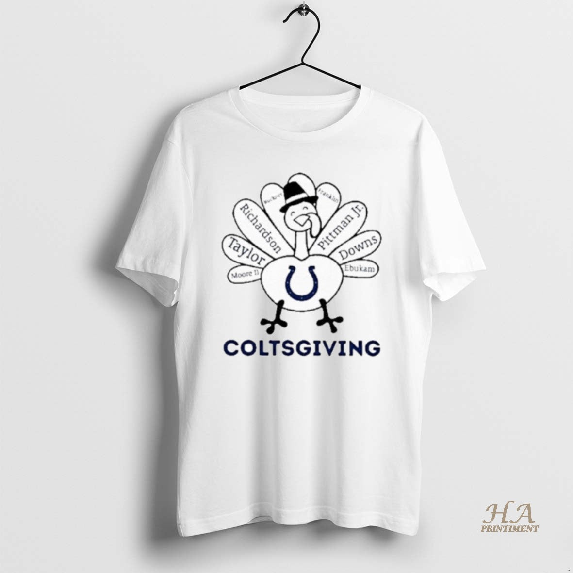 Official 2025 Coltsgiving Indianapolis Colts X Thanksgiving T-Shirts, Hoodie, Sweatshirt | InkNestWear.com