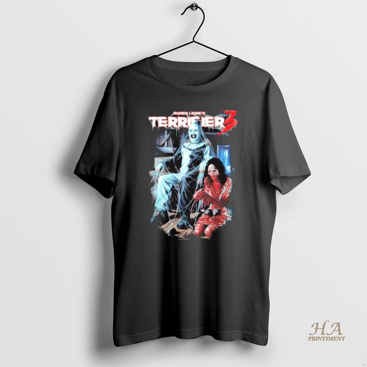 Official 2025 Damien Leones Terrifier 3 Terrors In The Attic T-Shirts, Hoodie, Sweatshirt | InkNestWear.com