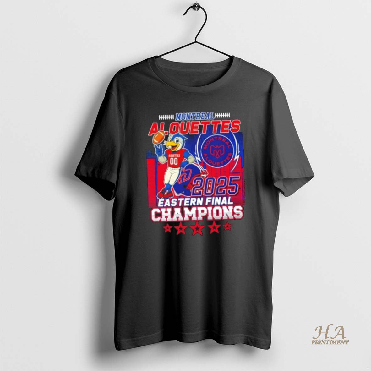 Official 2025 Eastern Final Champions Montreal Alouettes Mascot 2 Sided T-Shirts, Hoodie, Sweatshirt | InkNestWear.com