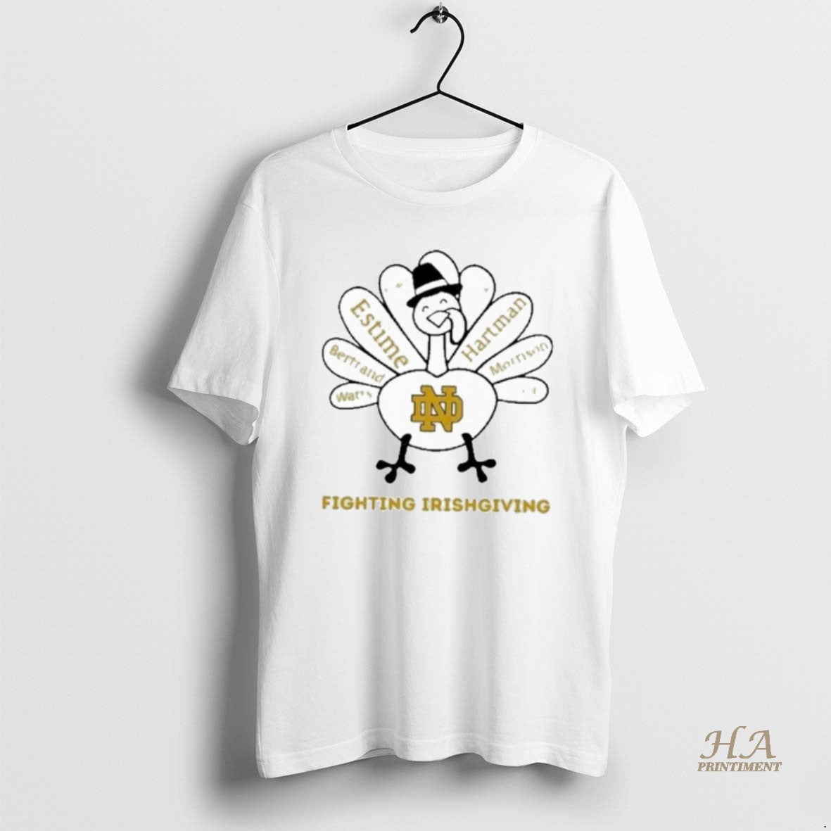 Official 2025 Fighting Irishgiving Notre Dame Fighting Irish X Thanksgiving T-Shirts, Hoodie, Sweatshirt | InkNestWear.com
