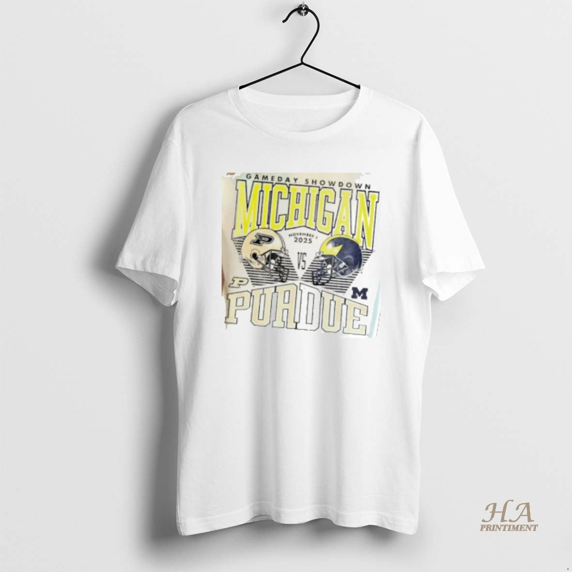 Official 2025 Gameday Showdown Michigan Wolverines Vs Purdue Boilermakers T-Shirts, Hoodie, Sweatshirt | InkNestWear.com