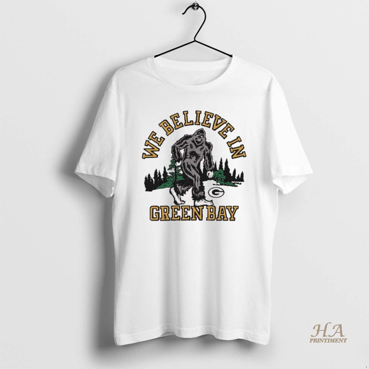 Official 2025 Green Bay Packers Homage We Believe In Green Bay Bigfoot T-Shirts, Hoodie, Sweatshirt | InkNestWear.com