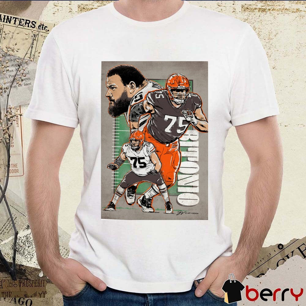 2025 Joel Bitonio Meet And Greet Come Meet 5X All pro Cleveland Browns NFL Poster t-shirt