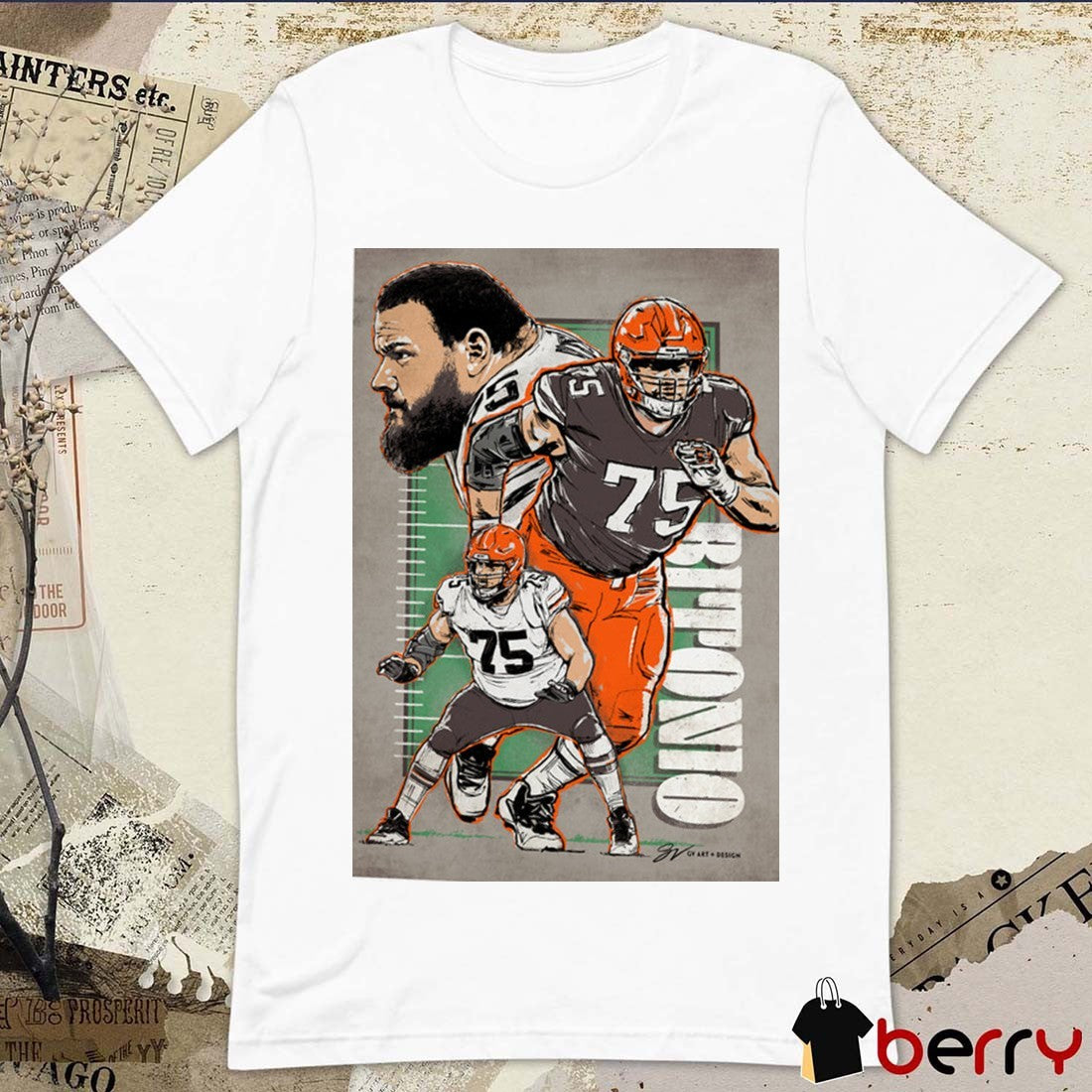 2025 Joel Bitonio Meet And Greet Come Meet 5X All pro Cleveland Browns NFL Poster t-shirt