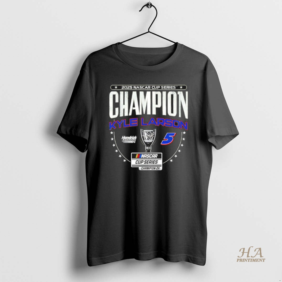 Official 2025 Nascar Cup Series 2x Champion Kyle Larson 5 T-Shirts, Hoodie, Sweatshirt | InkNestWear.com