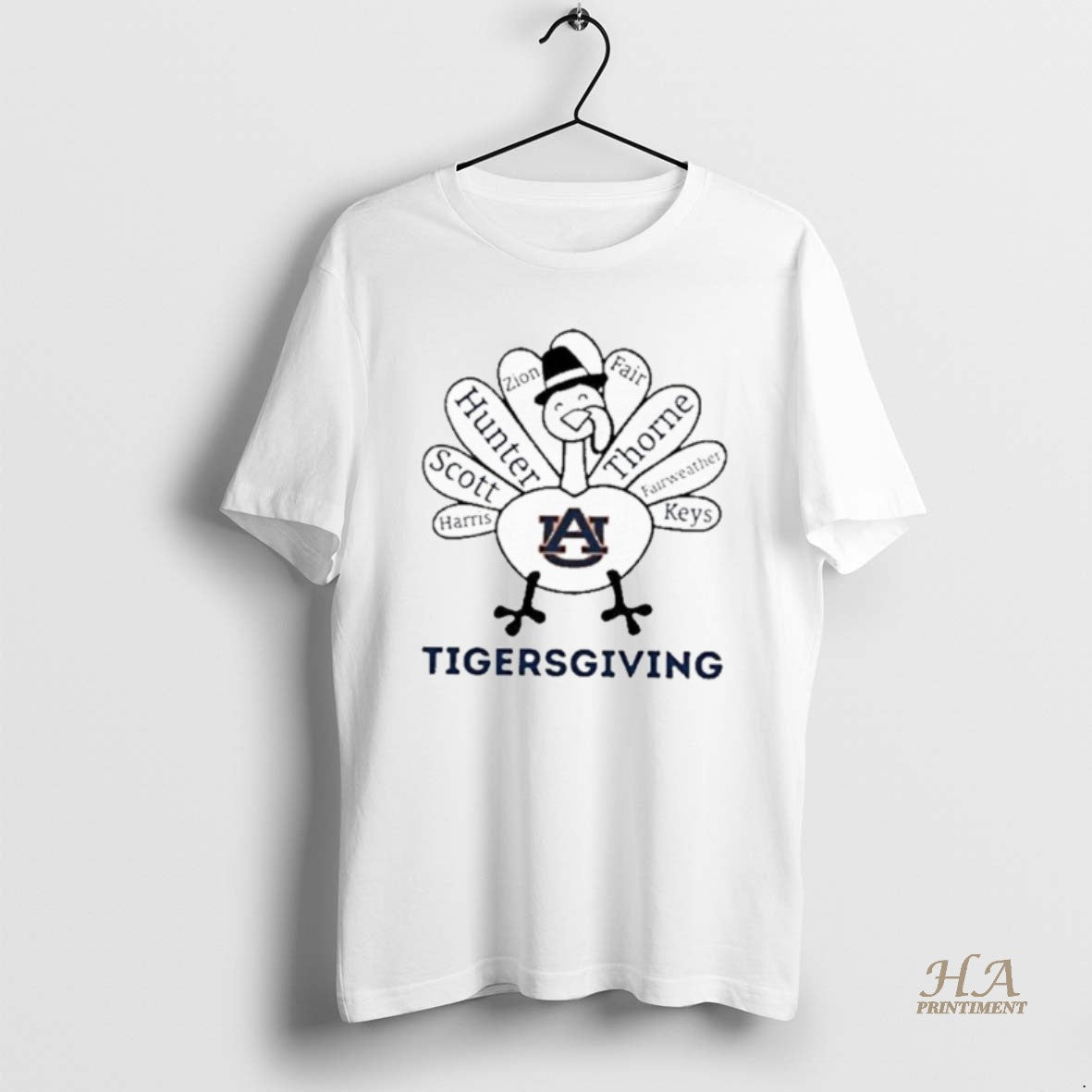 Official 2025 Tigersgiving Auburn Tigers X Thanksgiving T-Shirts, Hoodie, Sweatshirt | InkNestWear.com