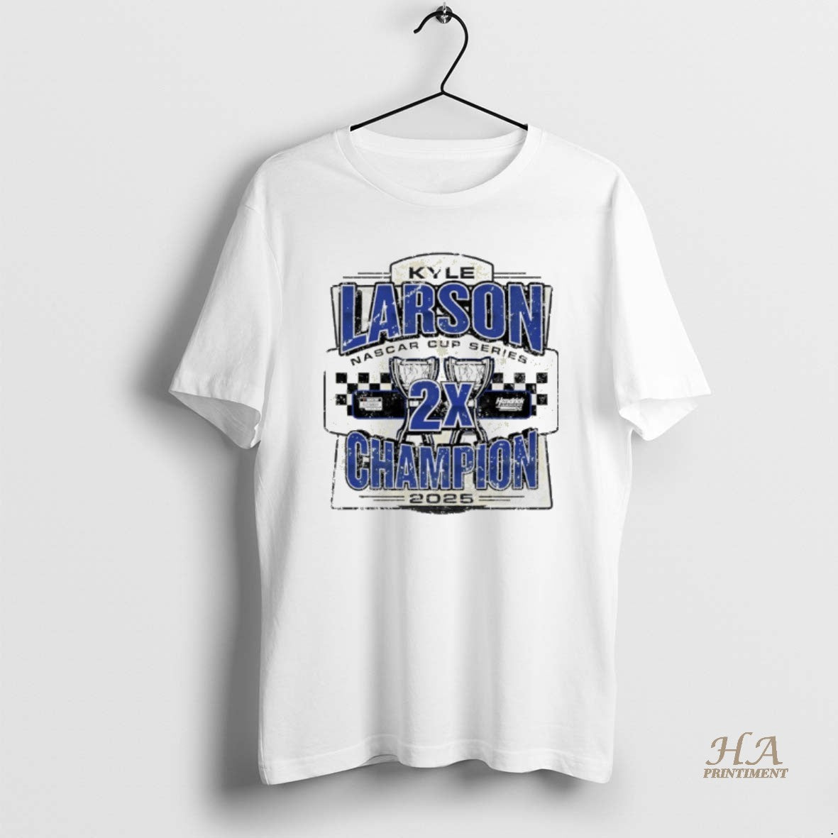Official 2025 Two Time Nascar Cup Series Champion Kyle Larson Vintage T-Shirts, Hoodie, Sweatshirt | InkNestWear.com