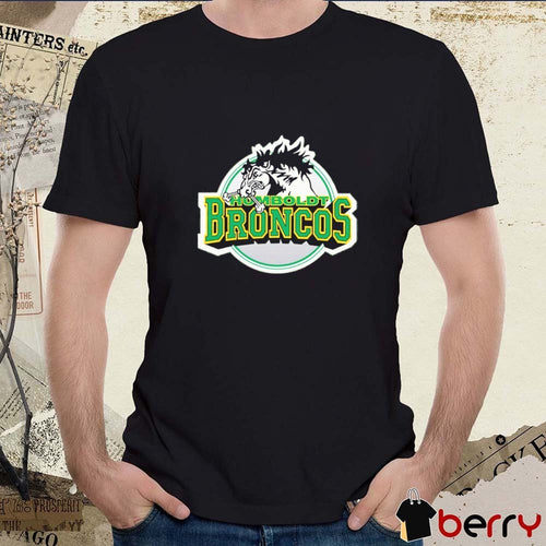 2026 Humboldt Broncos Ice Hockey Humboldt, Saskatchewan Logo t-shirt