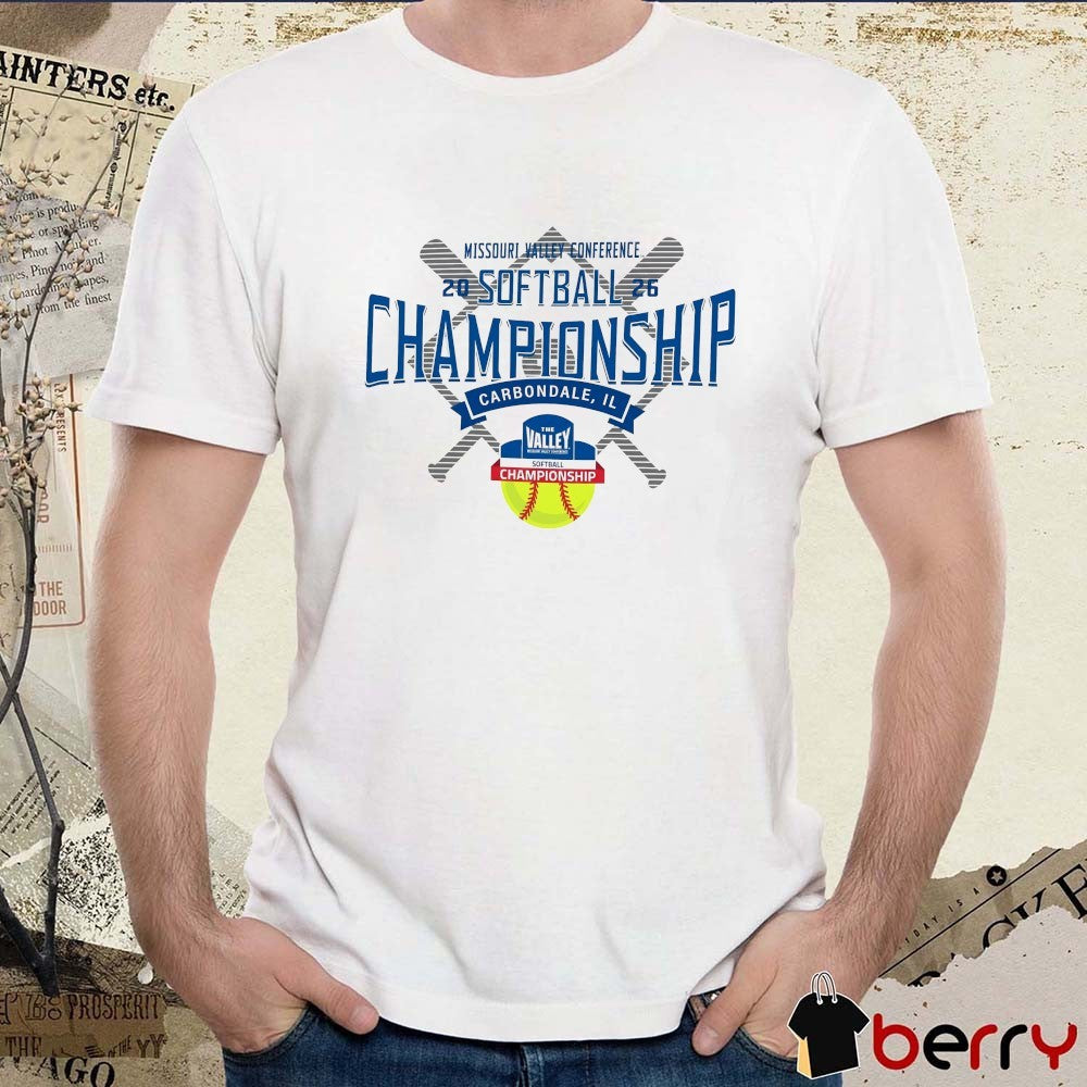 2026 Missouri Valley Conference Softball Championship May 7-9 Carbondale IL Logo t-shirt