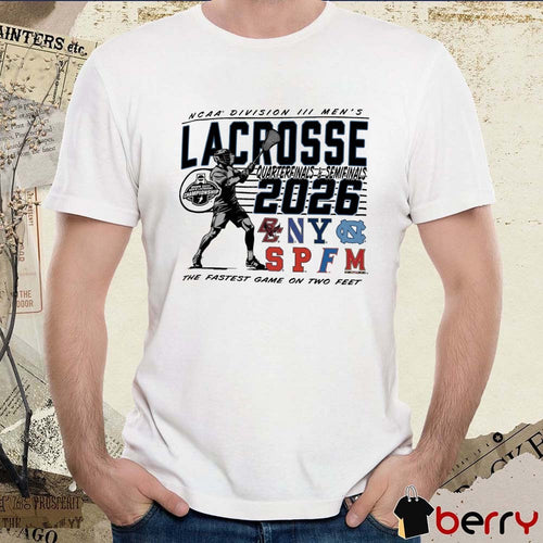 2026 NCAA Division III Men’s Lacrosse Championship quarterfinals and semifinals Charlottesville, VA The Fastest Game On Two Feet t-shirt