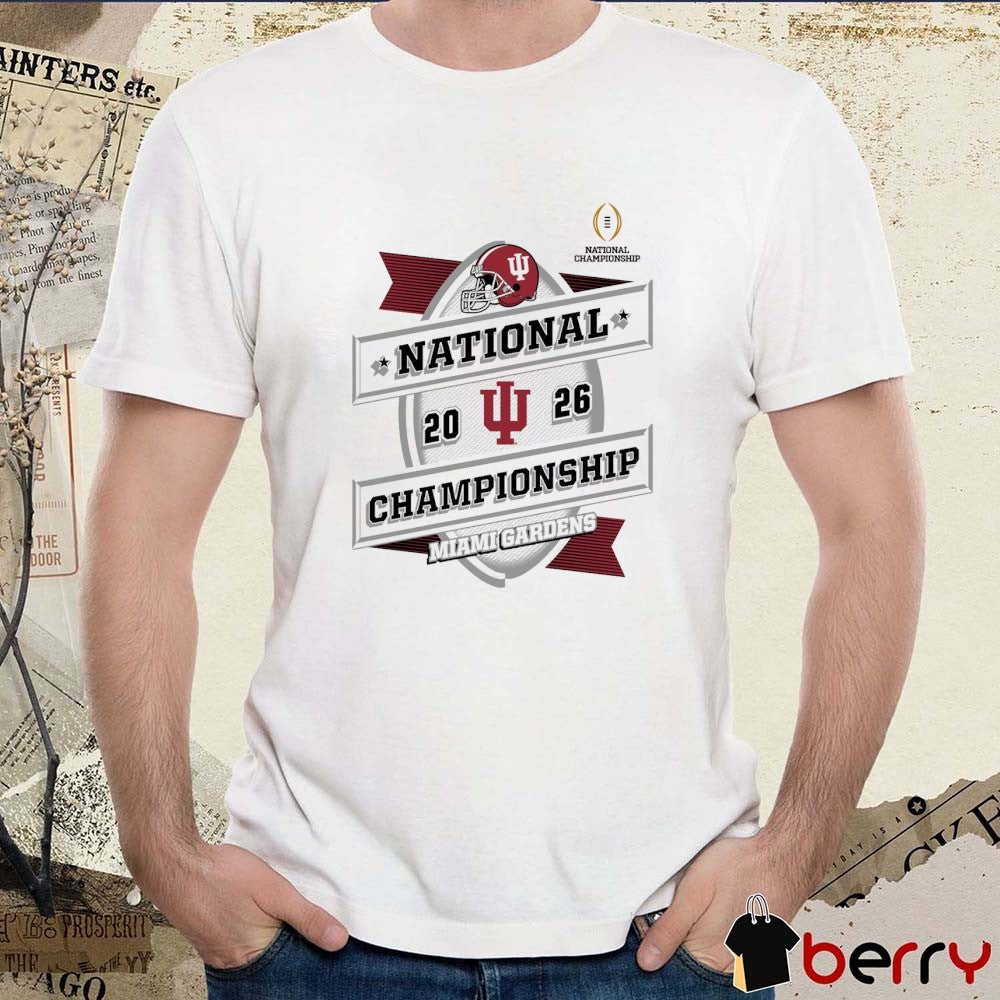 2026 National Championship Indiana Hoosiers Miami Gardens t-shirt