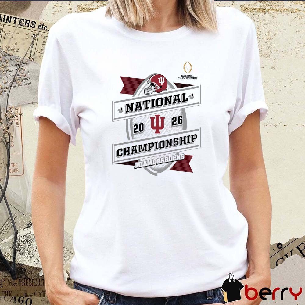 2026 National Championship Indiana Hoosiers Miami Gardens t-shirt