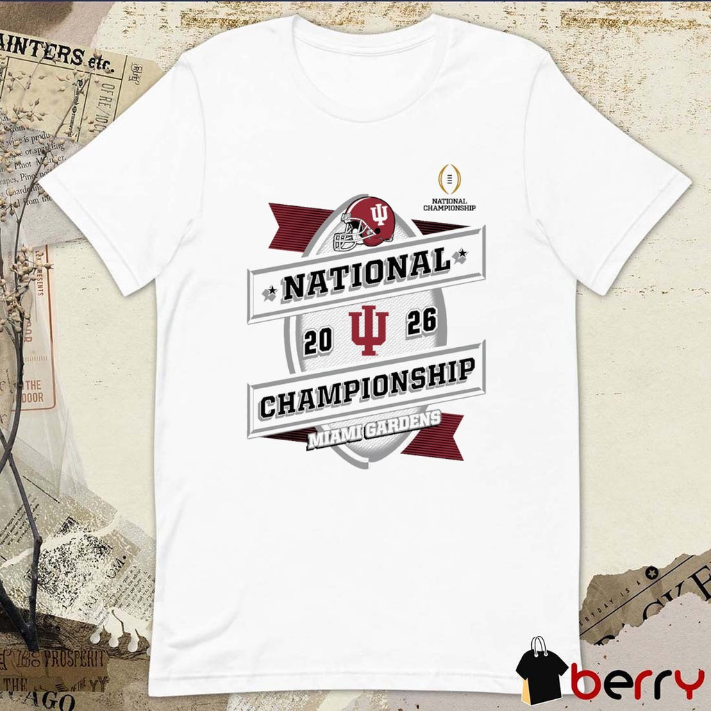 2026 National Championship Indiana Hoosiers Miami Gardens t-shirt