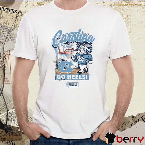 2026 North Carolina Tar Heels College Gameday Go Heels Mascot t-shirt