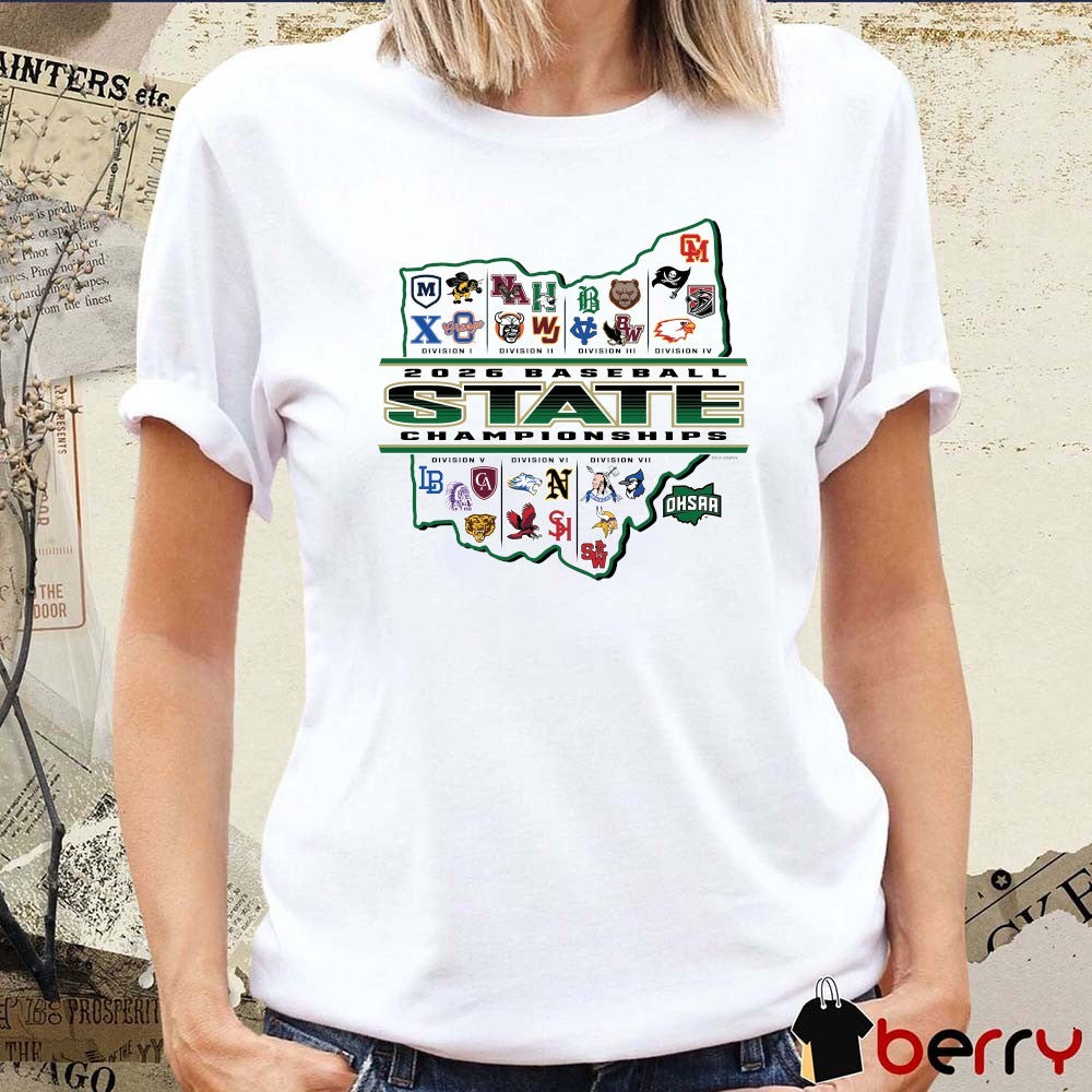 2026 OHSAA Baseball State Championships Division I – VII t-shirt