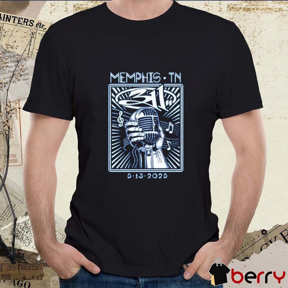311 Soundstage at Graceland Memphis TN May 13 2025 Tour t-shirt