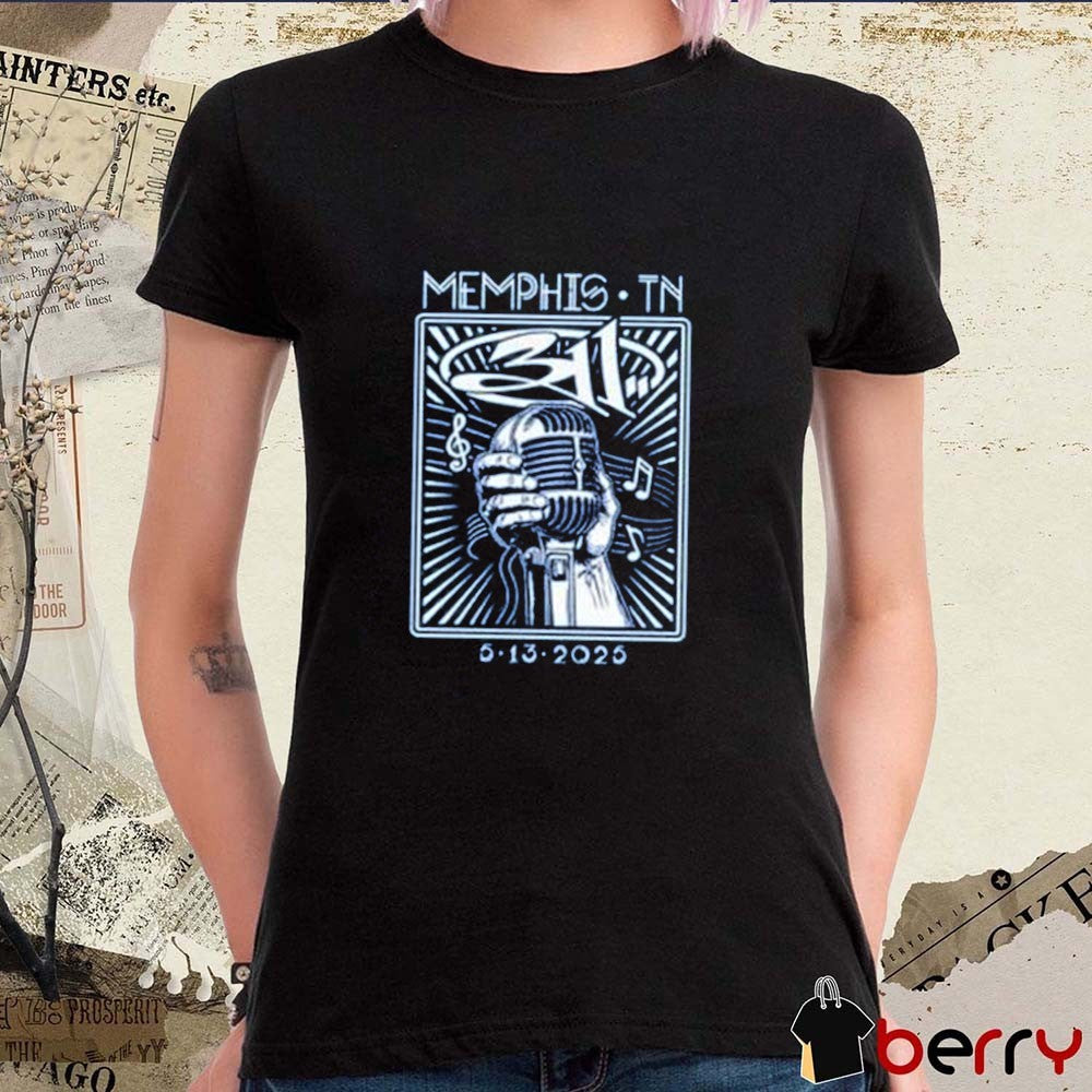 311 Soundstage at Graceland Memphis TN May 13 2025 Tour t-shirt