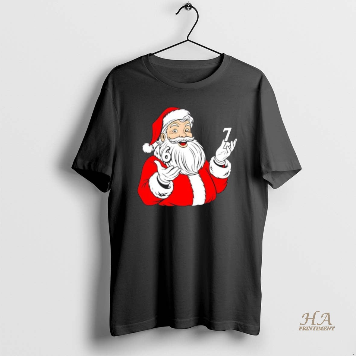 Official 6 7 Santa Claus Christmas Cartoon T-Shirts, Hoodie, Sweatshirt | InkNestWear.com