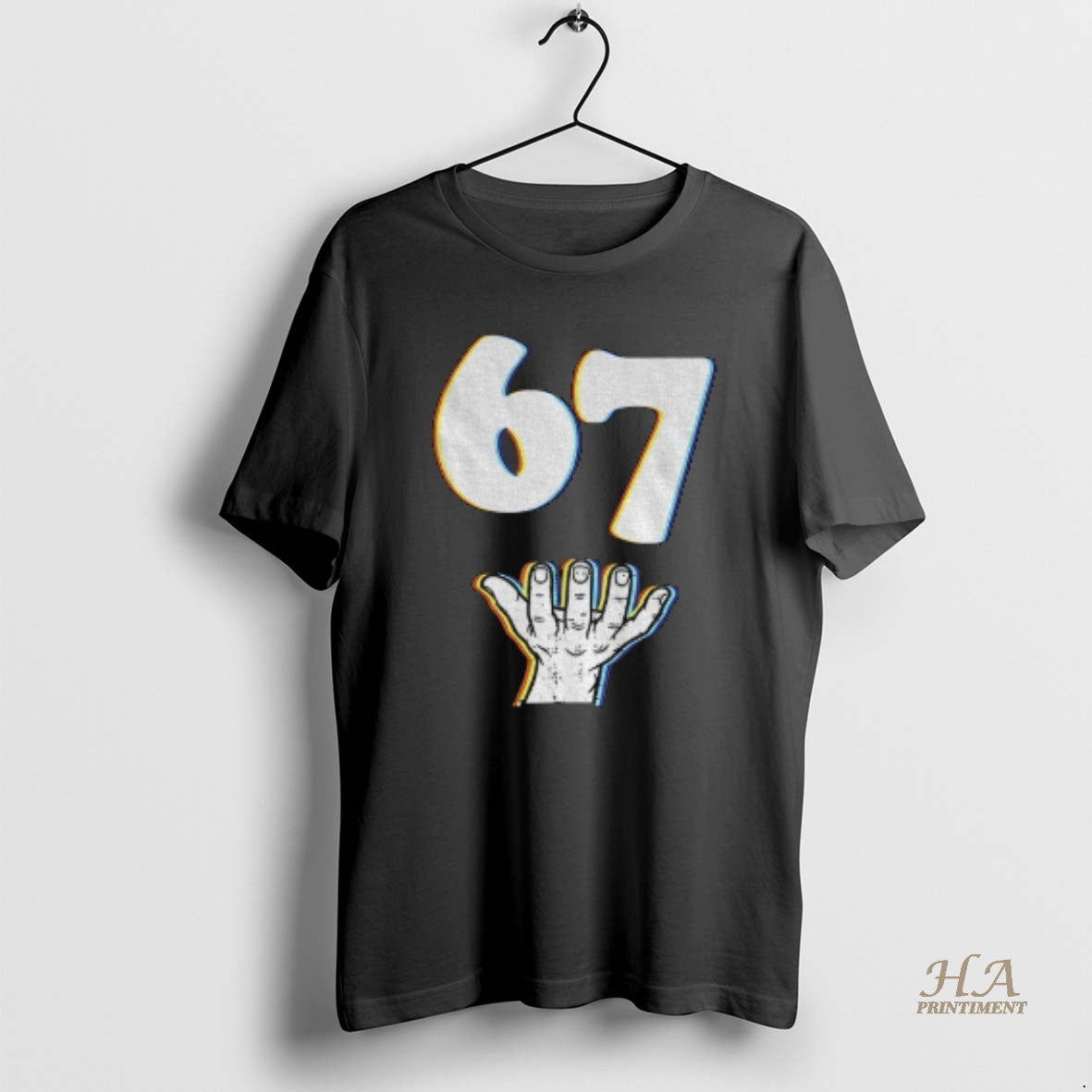 Official 67 Six Seven Hand Meme Funny Viral T-Shirts, Hoodie, Sweatshirt | InkNestWear.com