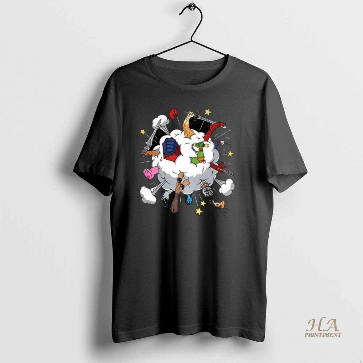 Official 80s Cartoon Characters Fighting T-Shirts, Hoodie, Sweatshirt | InkNestWear.com