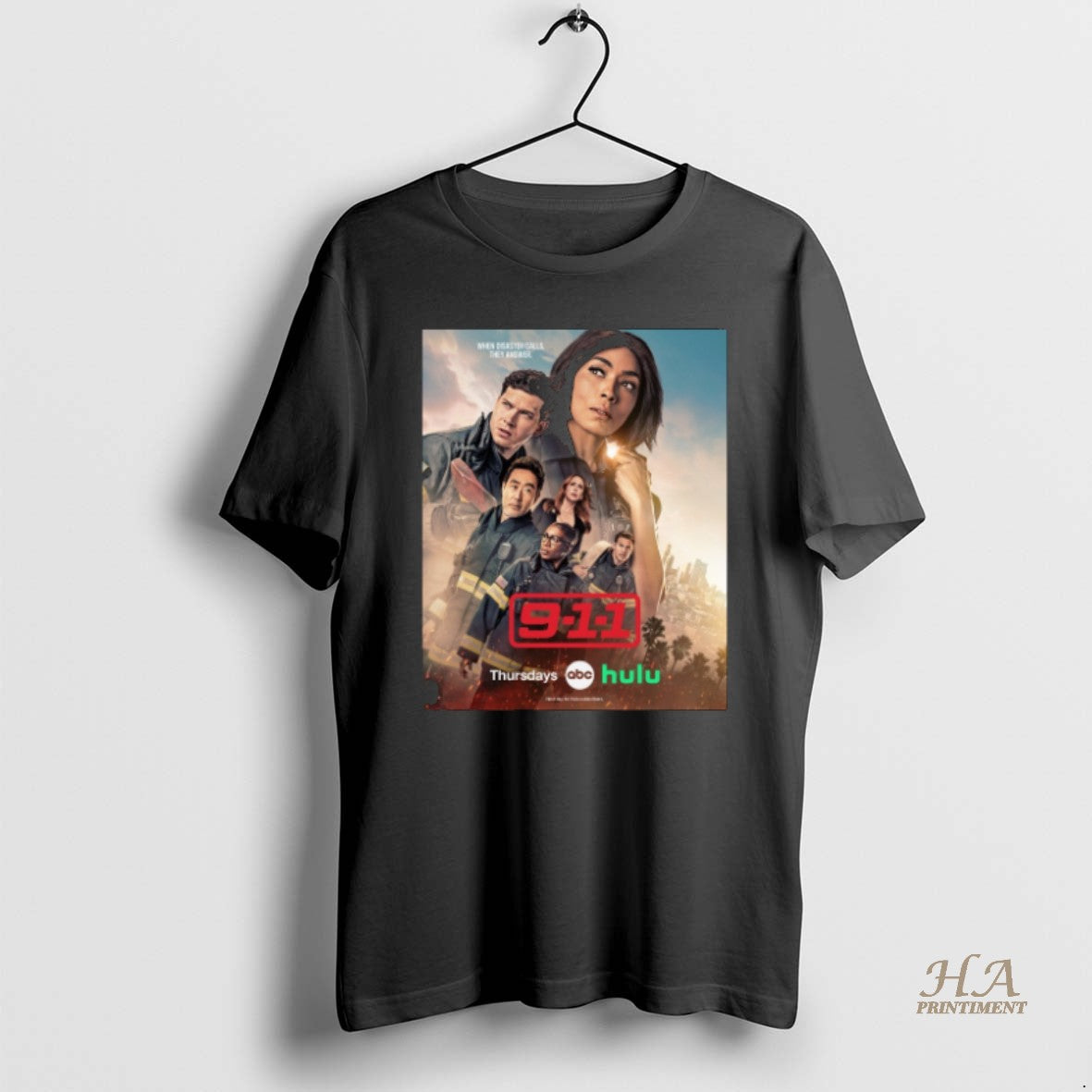 Official 9 1 1 When Disaster Calls They Answer Season 9 Cast T-Shirts, Hoodie, Sweatshirt | InkNestWear.com