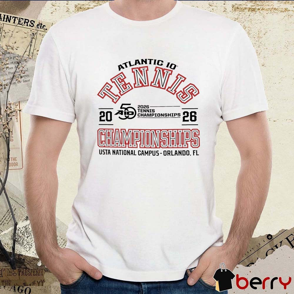A-10 Tennis Championship – Champion USTA National Campus Orlando FL 2026 t-shirt