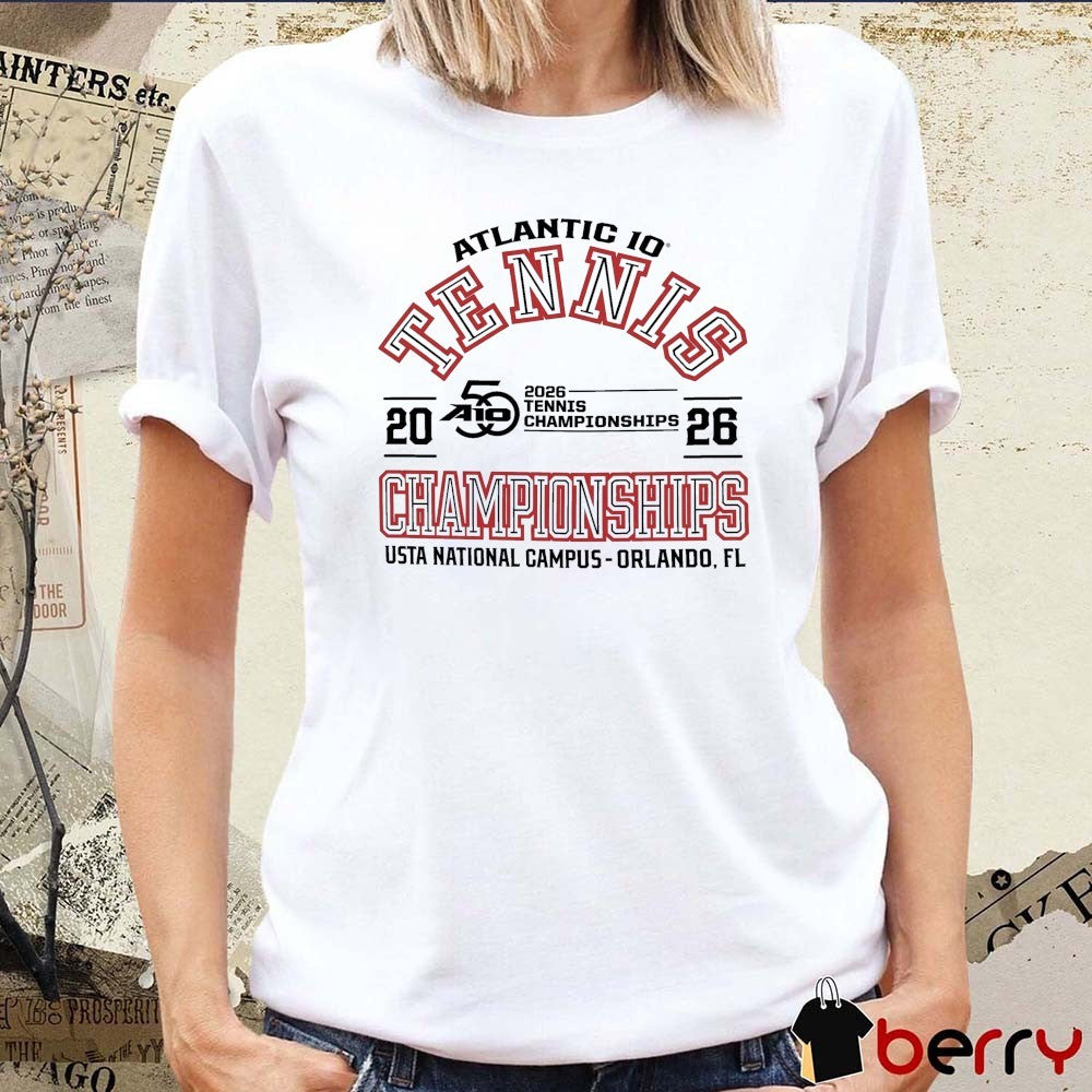 A-10 Tennis Championship – Champion USTA National Campus Orlando FL 2026 t-shirt