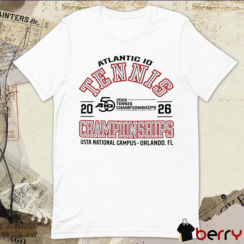 A-10 Tennis Championship – Champion USTA National Campus Orlando FL 2026 t-shirt