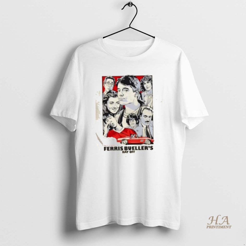 Official A John Hughes Film Ferris Buellers Day Off T-Shirts, Hoodie, Sweatshirt | InkNestWear.com