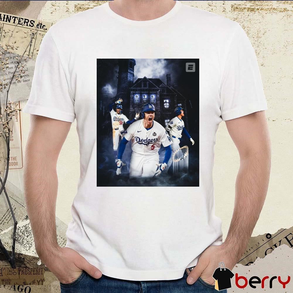 A Thrilling October For The Ages The LA Dodgers Are World Series Champions MLB Poster Shirt