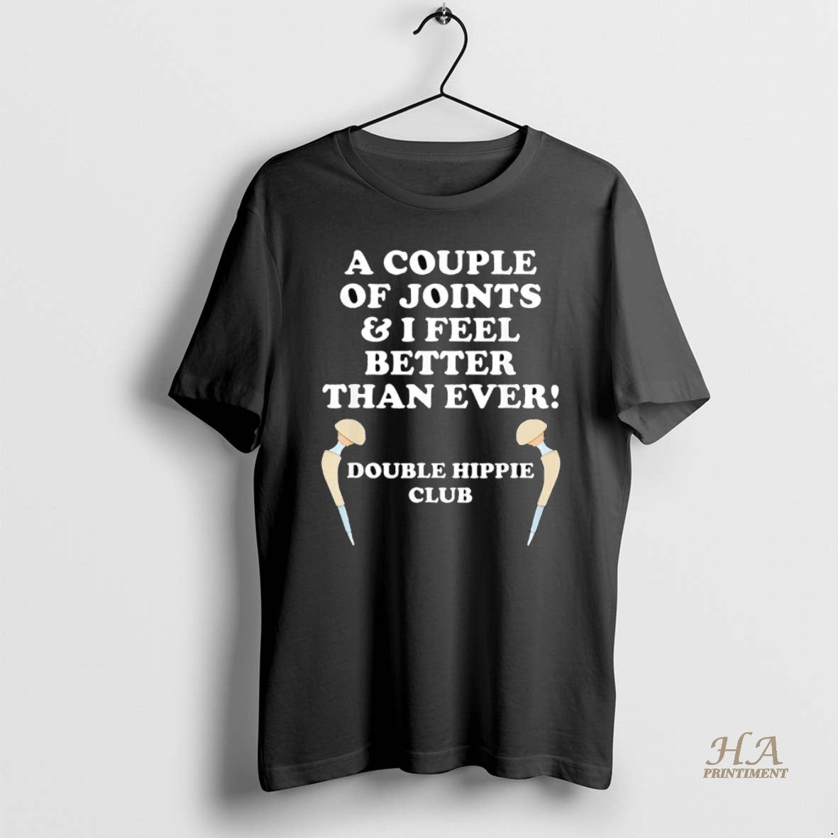 Official A Couple Of Joints And I Feel Better Than Ever Double Hippie Club T-Shirts, Hoodie, Sweatshirt | InkNestWear.com