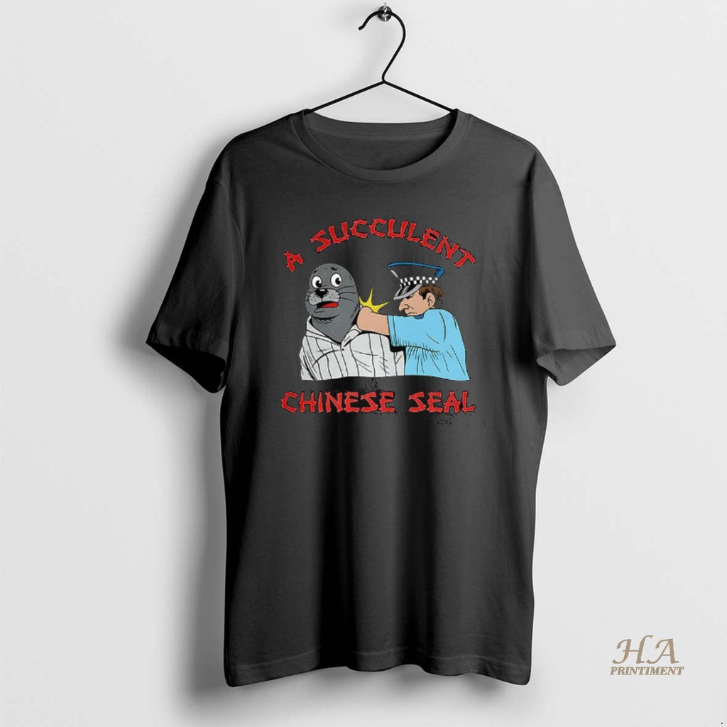 Official A Succulent Chinese Seal Police Catch Seals Meme T-Shirts, Hoodie, Sweatshirt | InkNestWear.com