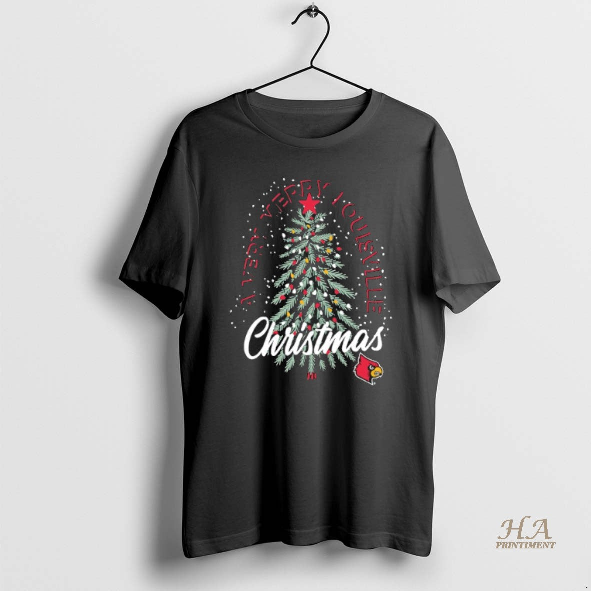 Official A Very Merry Louisville Cardinals Christmas Tree String Light 2025 T-Shirts, Hoodie, Sweatshirt | InkNestWear.com