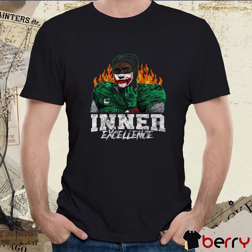 A.J. Brown Inner Excellence Philadelphia Eagles NFL Painting t-shirt