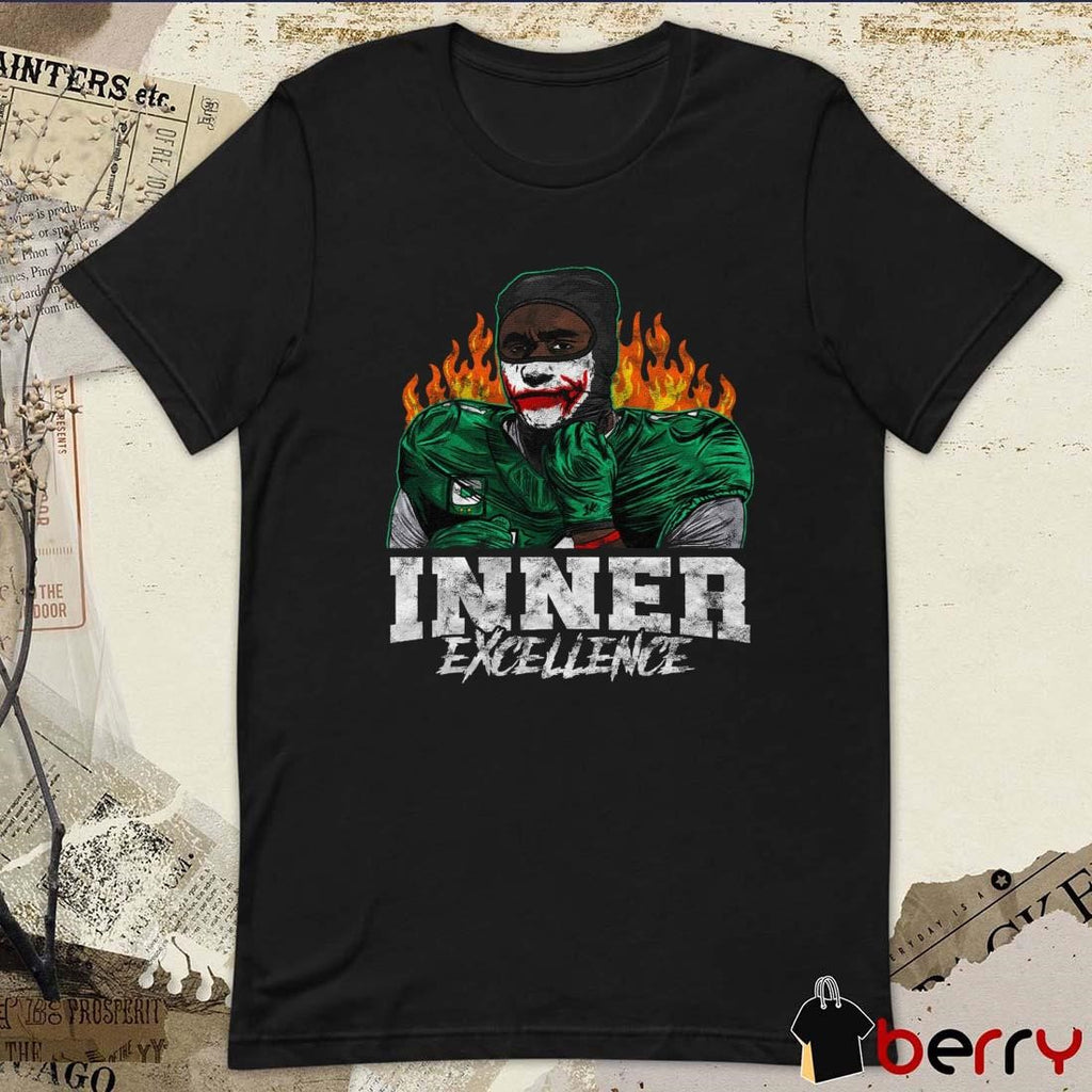A.J. Brown Inner Excellence Philadelphia Eagles NFL Painting t-shirt