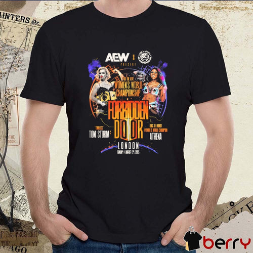 AEW Forbidden Door August 24 2025 Matchup Toni Storm vs Athena Women’s World Championship t-shirt