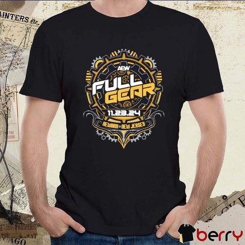 AEW Full Gear 11 23 2024 Event Newark New Jersey t-shirt