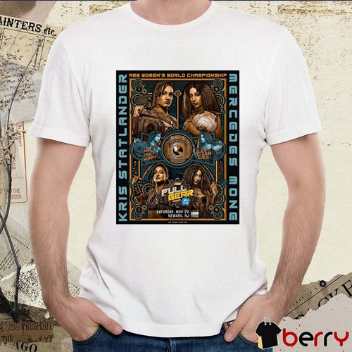 AEW Full Gear Women’s World Championship November 22 2025 in Newark, NJ Poster t-shirt