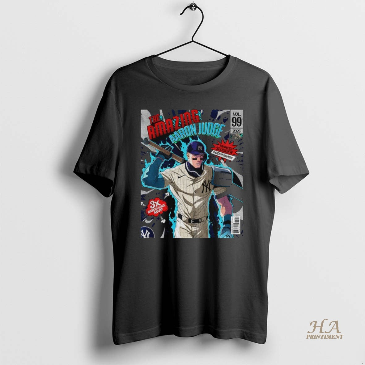 Official Aaron Judge The Amazing New York Yankees Slugger Does It Again 3x American League T-Shirts, Hoodie, Sweatshirt