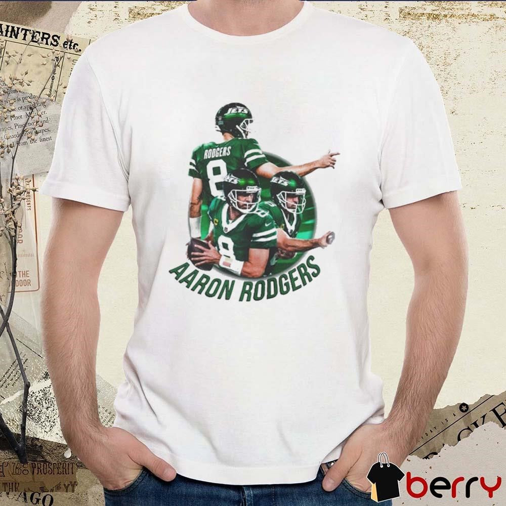 Aaron Rodgers New York Jets NFL Graphic t-shirt