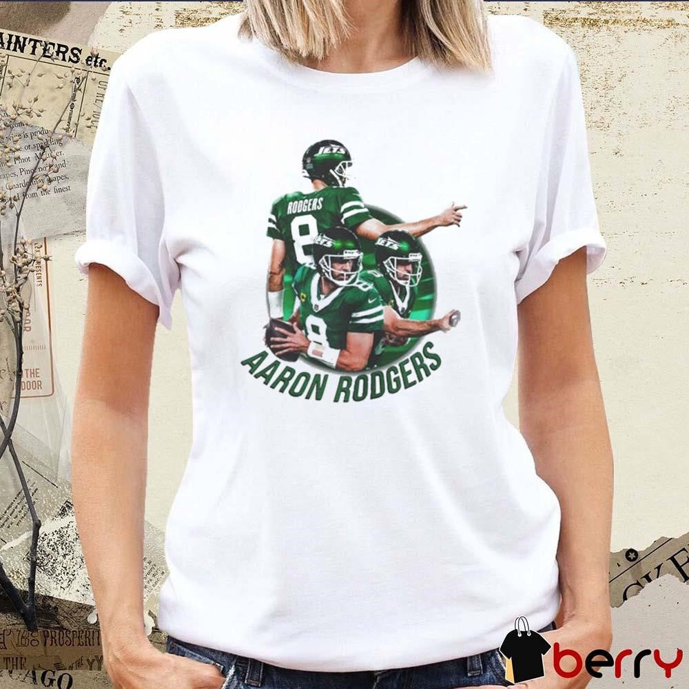 Aaron Rodgers New York Jets NFL Graphic t-shirt